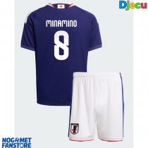 Japan Takumi Minamino #8 Domaci Dres za djecu SP 2026 Kratak Rukav (+ Kratke hlače)